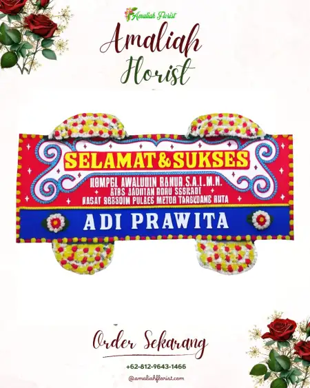 Papan Bunga Ucapan Selamat pelabuhan paciran lamongan