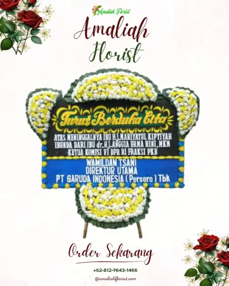 Papan Bunga Duka pelabuhan paciran lamongan